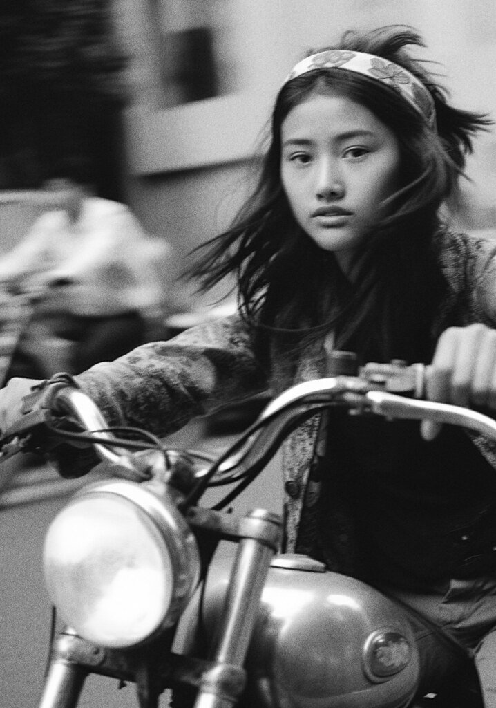 On the move.