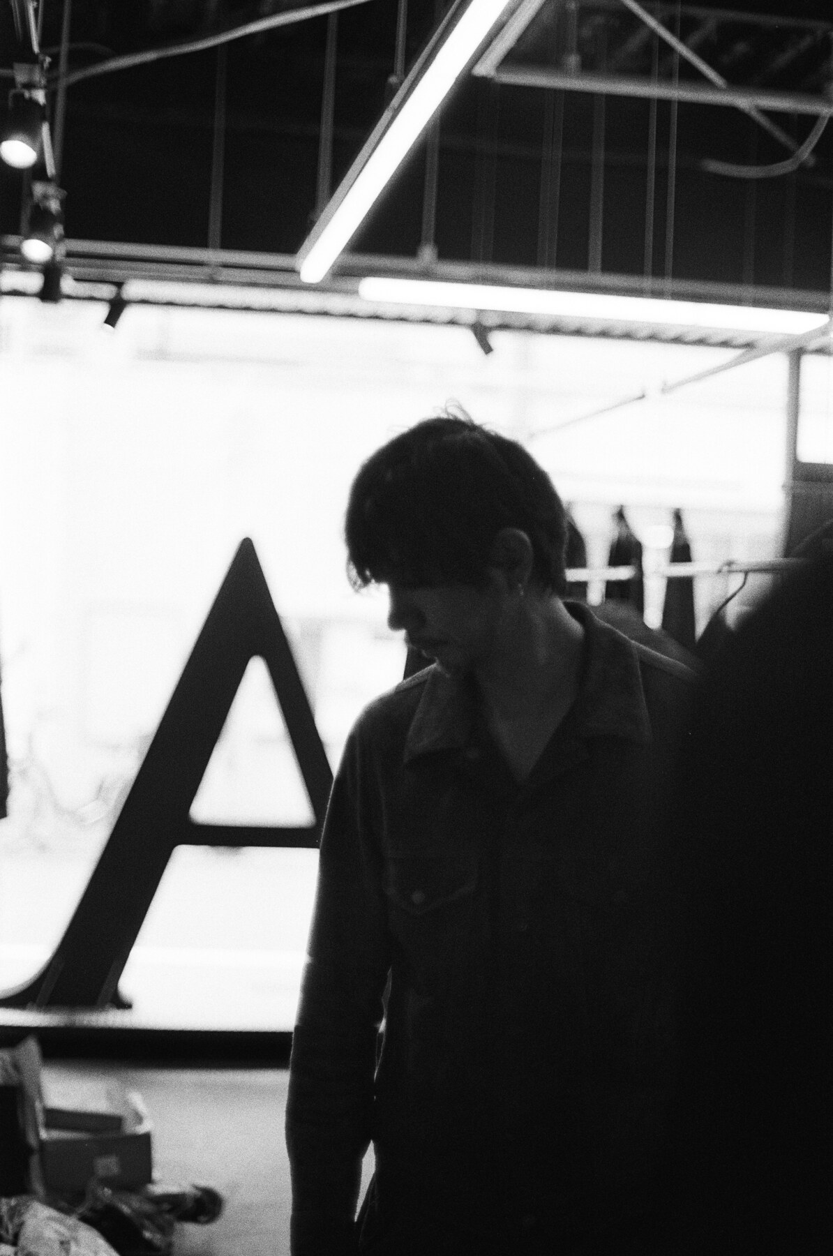 In the atelier.
