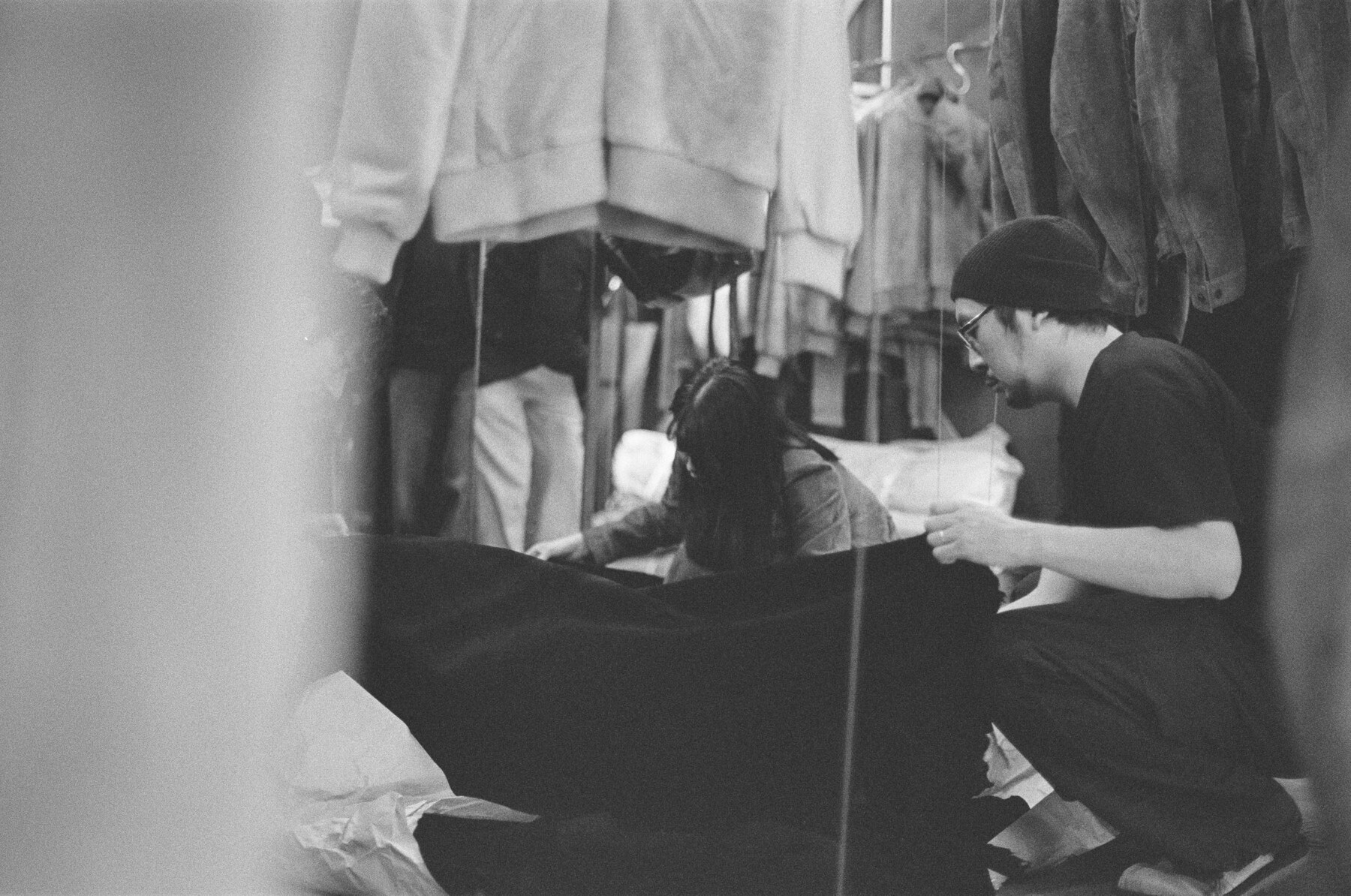 A fitting — the garment found on the body.